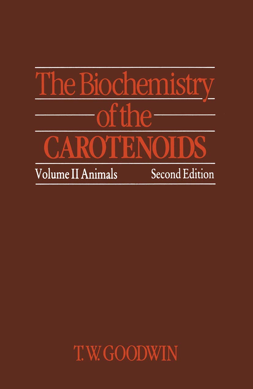 The Biochemistry of the Carotenoids: Volume II Animals: 2
