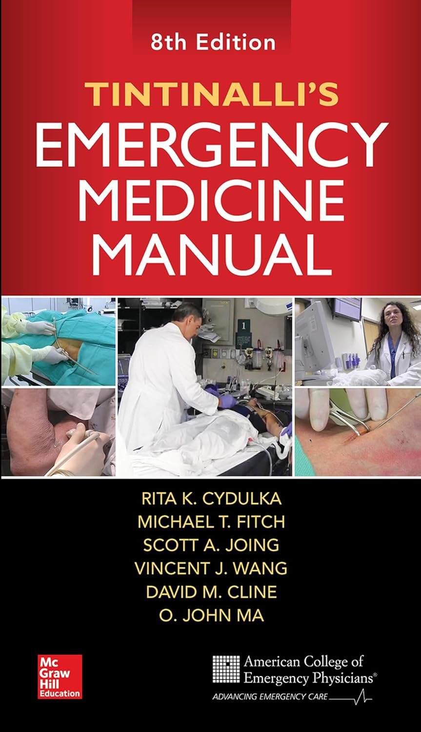 Tintinalli's Emergency Medicine Manual, Eighth Edition 8th Edition