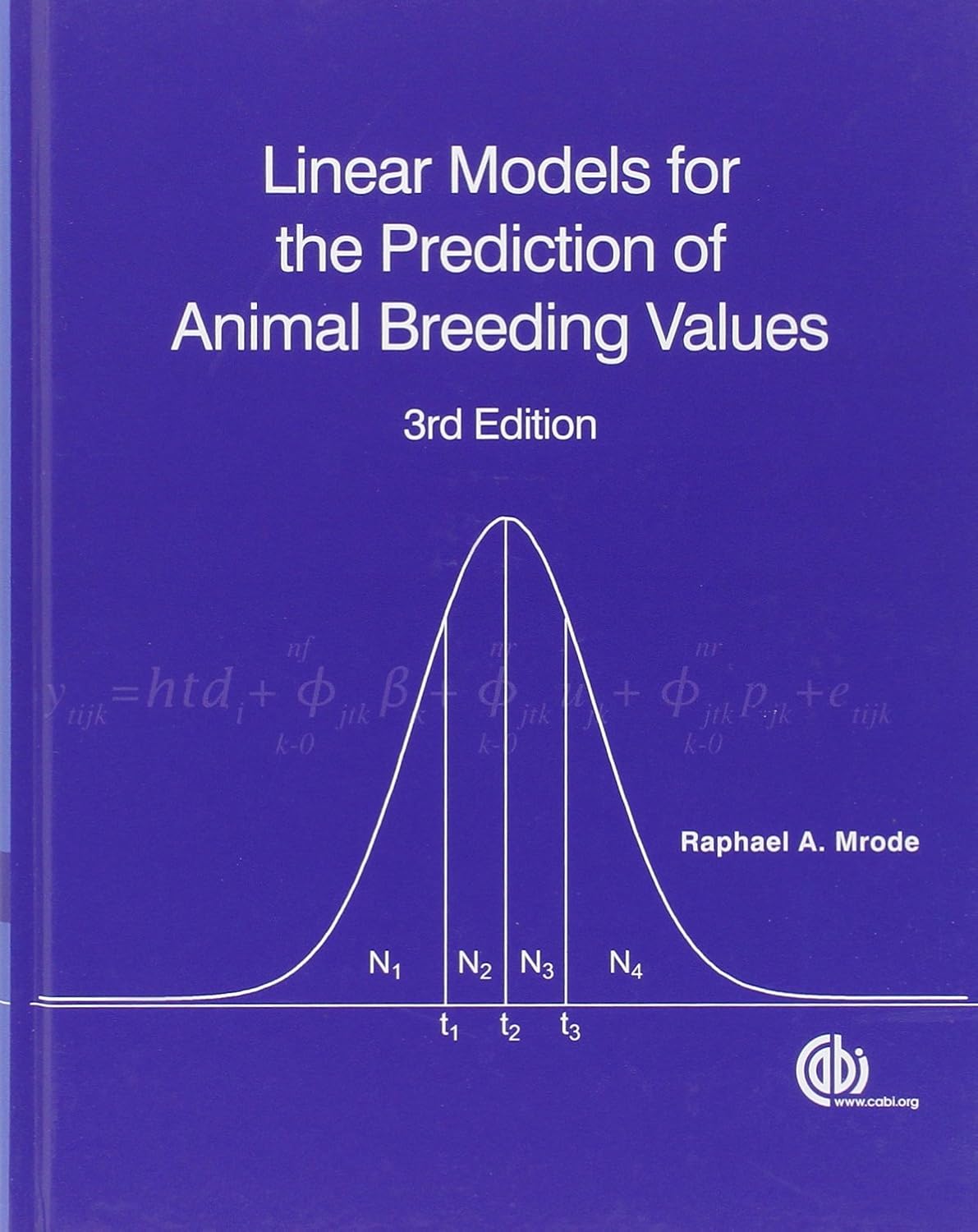 Linear Models for the Prediction of Animal Breeding Values