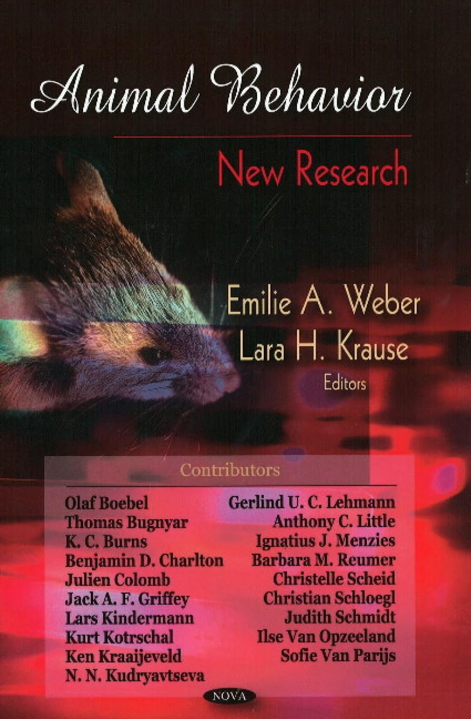 Animal Behavior: New Research Lara H. Krause
