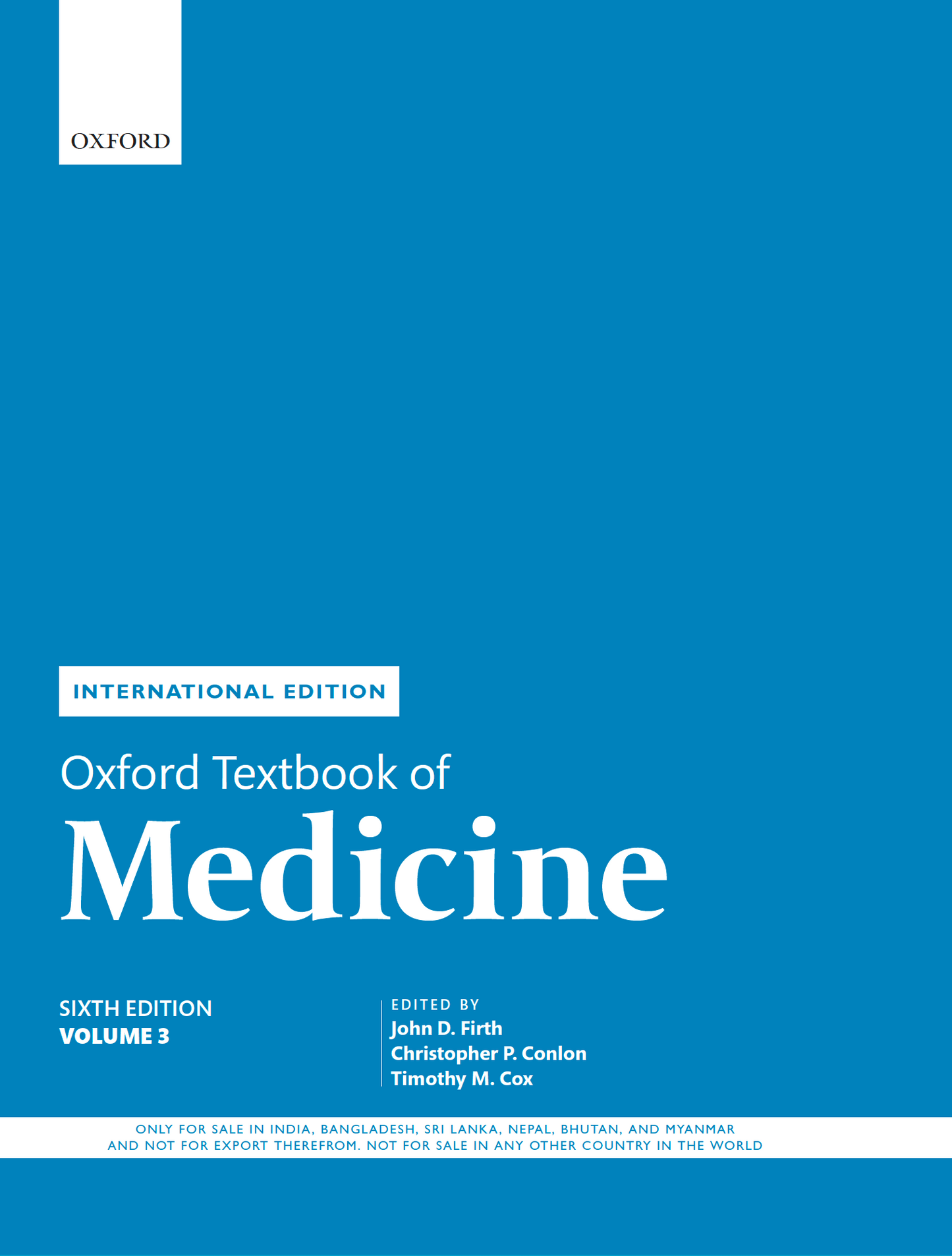 Oxford Textbook of Medicine, Volume 3, 6th Edition
