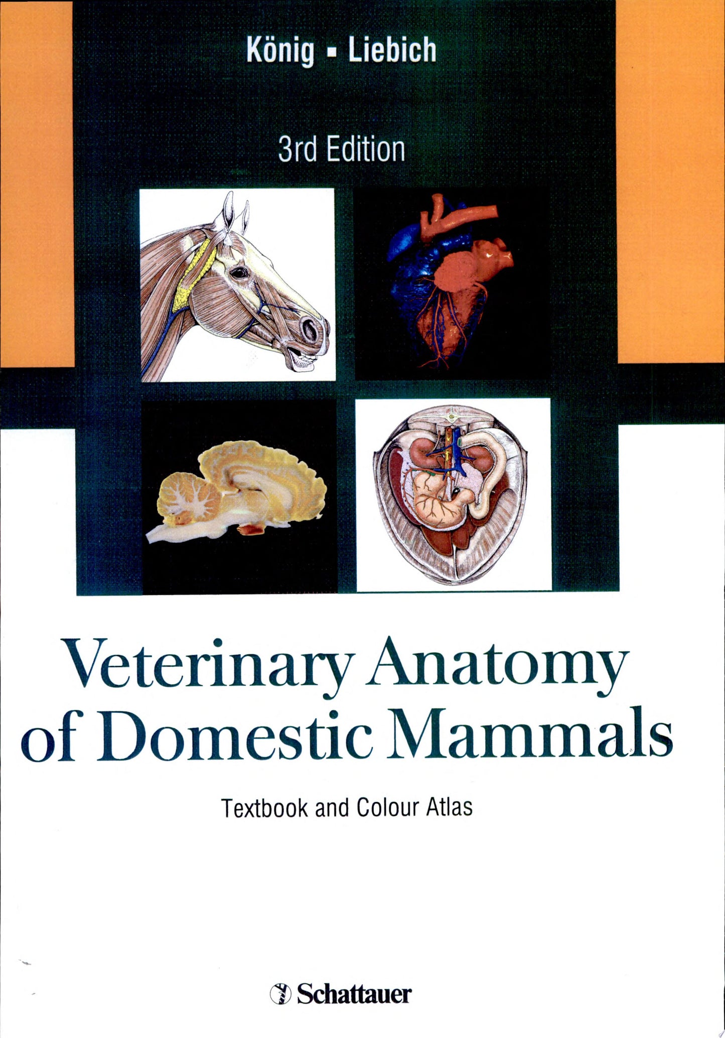 Veterinary Anatomy of Domestic Animals: Textbook and Colour Atlas