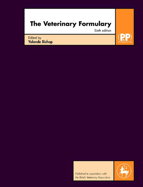 The Veterinary Formulary 6th Edition