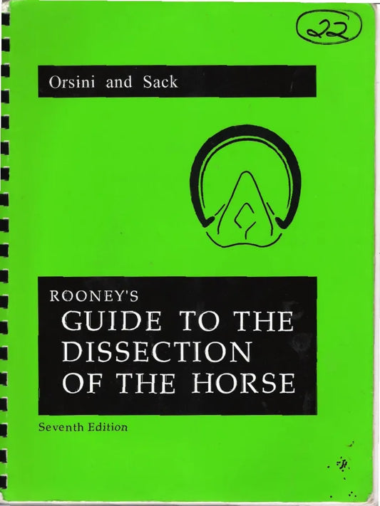 Rooney's Guide to the Dissection of the Horse