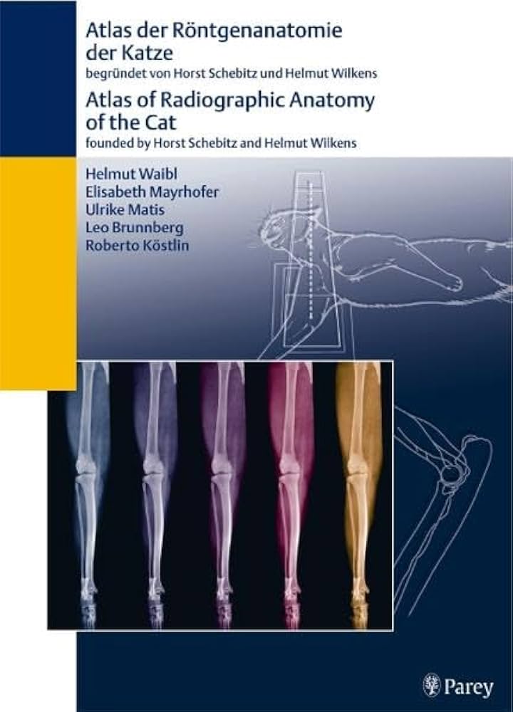 Atlas der Röntgenanatomie der Katze Atlas of Radiographic Anatomy of the Cat: Teil 2 des Atlas der Röntgenanatomie von Hund und Katze