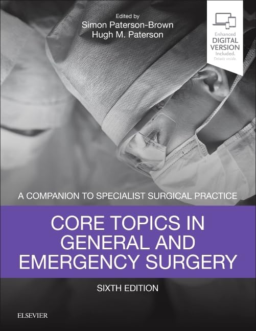 Core Topics in General & Emergency Surgery, 6th Edition