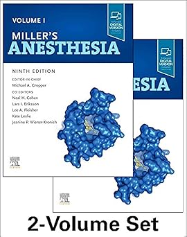 Miller's Anesthesia, 2-Volume Set 9th Edition