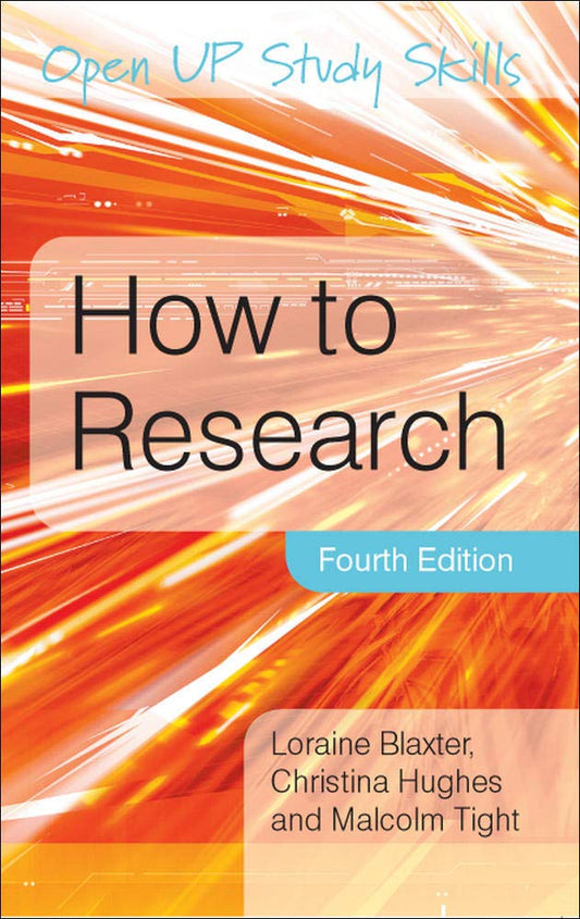 How to Research 4th Edition