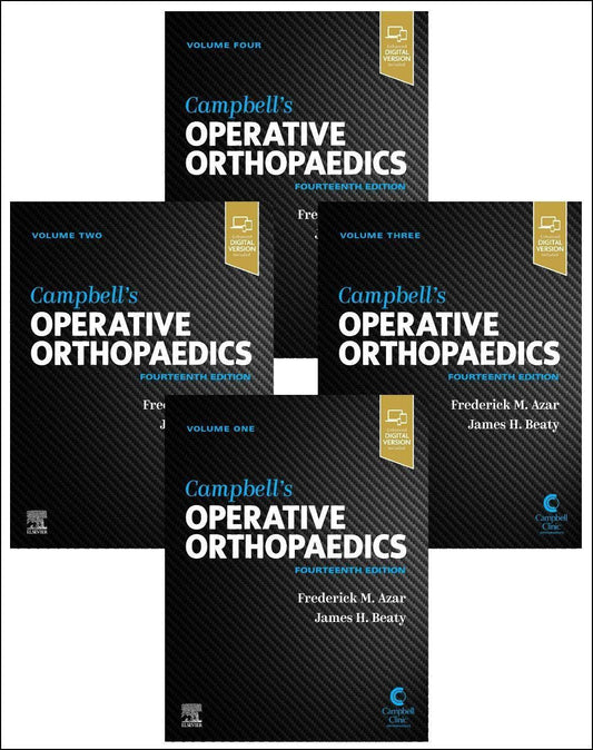 Campbell's Operative Orthopaedics, 4-Volume Set 14th