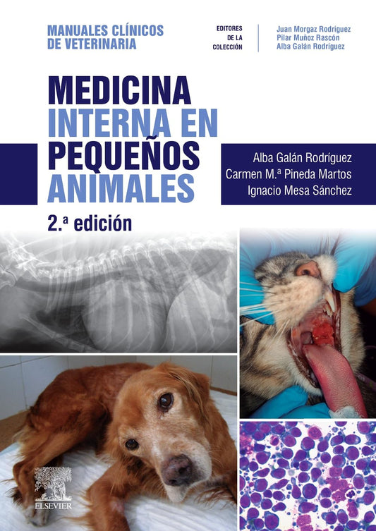 [2024] Medicina interna en pequeños animales: Manuales clínicos de Veterinaria