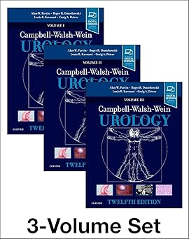 Campbell Walsh Wein Urology: 3-Volume Set 12th Edition