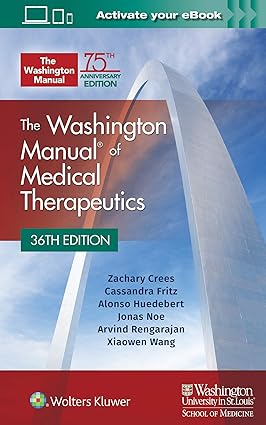 The Washington Manual of Medical Therapeutics