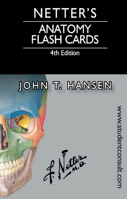 Netter's Anatomy Flash Cards, 4th Edition
