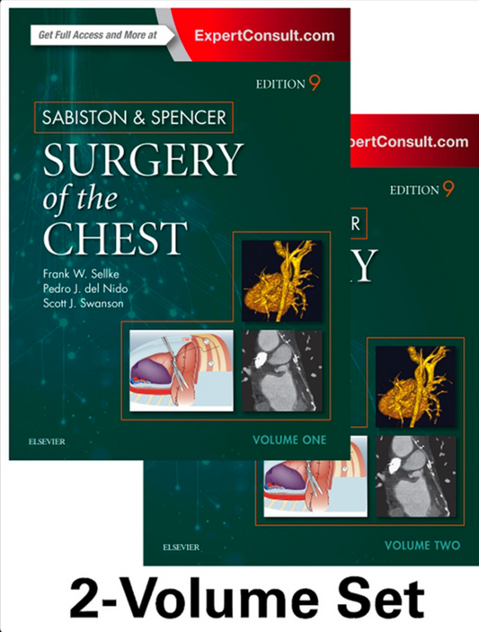 Sabiston and Spencer Surgery of the Chest: 2-Volume Set 9th Edition