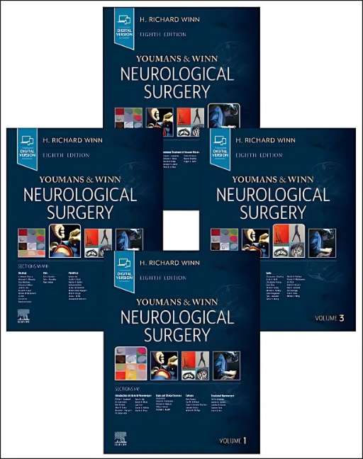 Youmans and Winn Neurological Surgery, 8th Edition; 4 volume Set