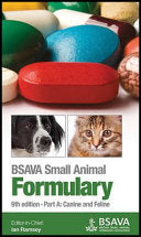 BSAVA Small Animal Formulary, Part A: Canine and Feline, 9th Edition